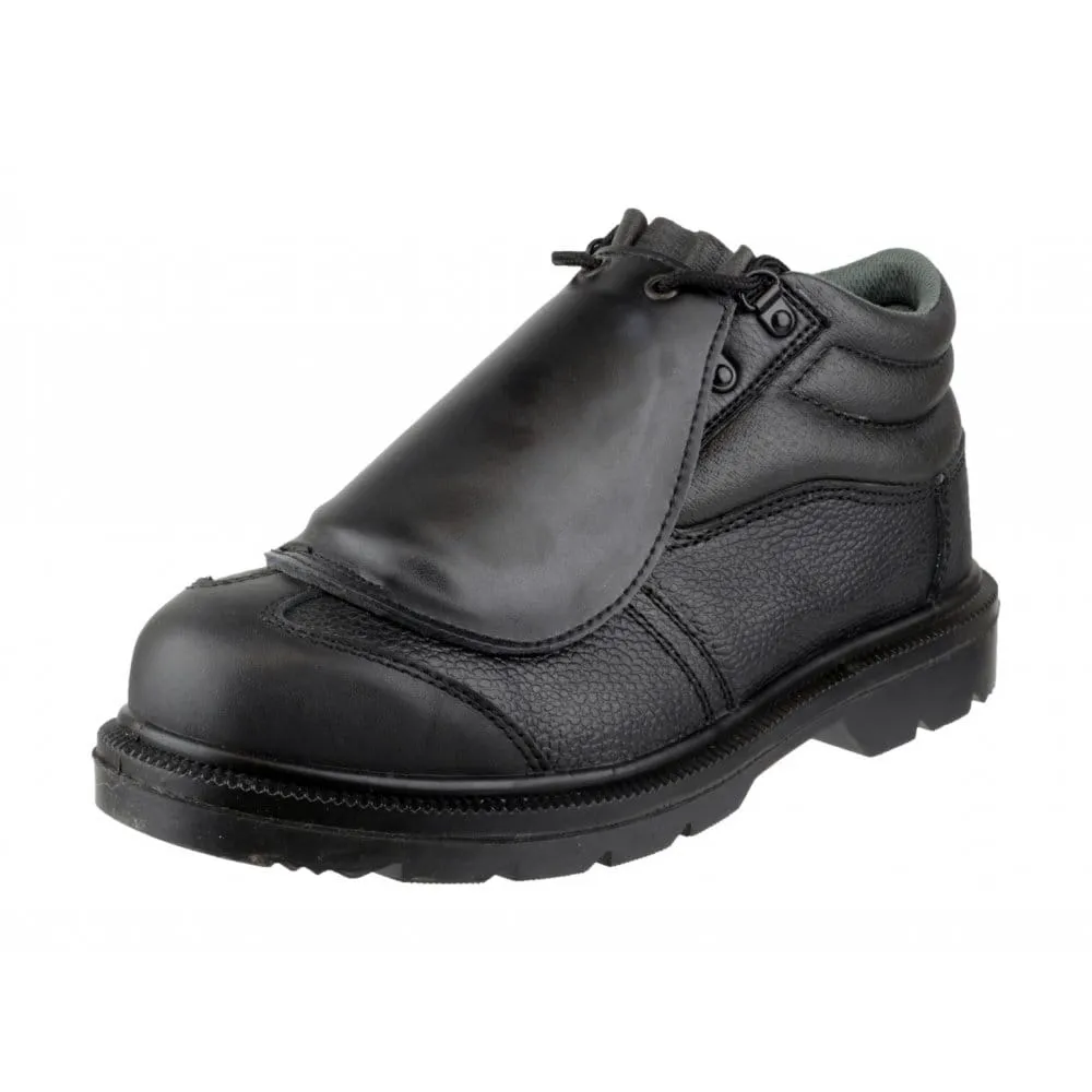 Centek FS333 METATARSAL Mens Leather Safety Boots Black