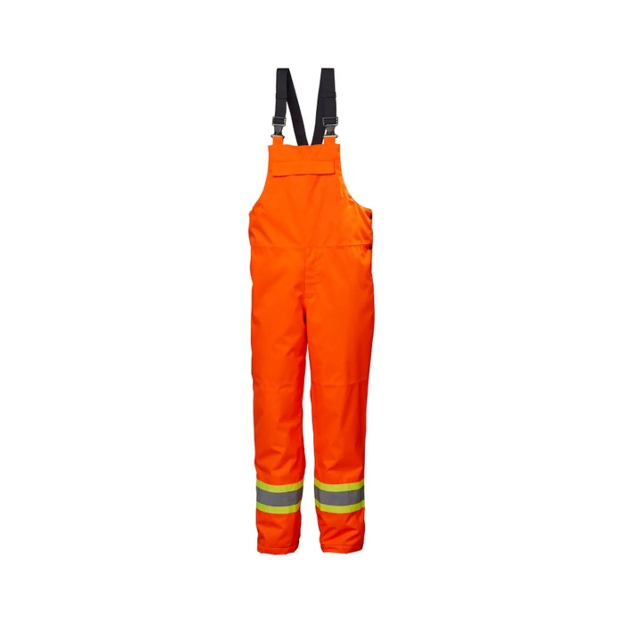 Helly Hansen Men's Hi Vis Winter Bib Overalls 71480 Alta - Poly Insulated, Waterproof, Breathable, Reflective, CSA, Adjustable, Construction, Road Work | Sizes S-5XL